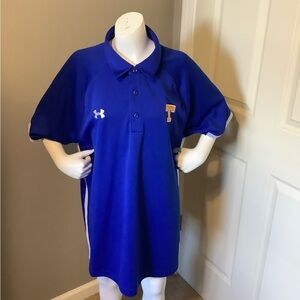 Men XL Under Armour HeatGear Tennessee Volunteers Golf Polo Shirt